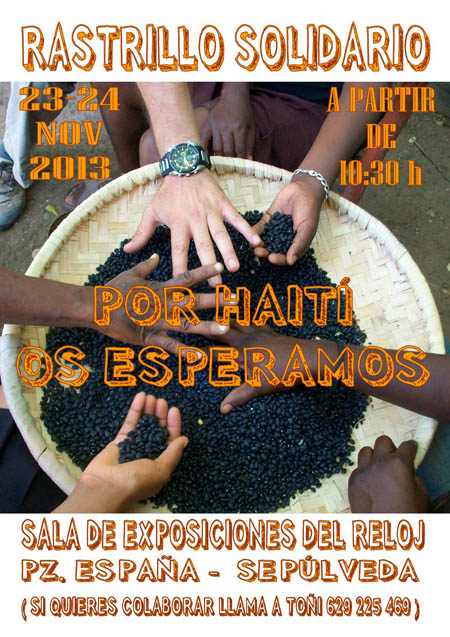 Rastrillo Solidario a favor de Haití en Sepúlveda haiti-sepulveda